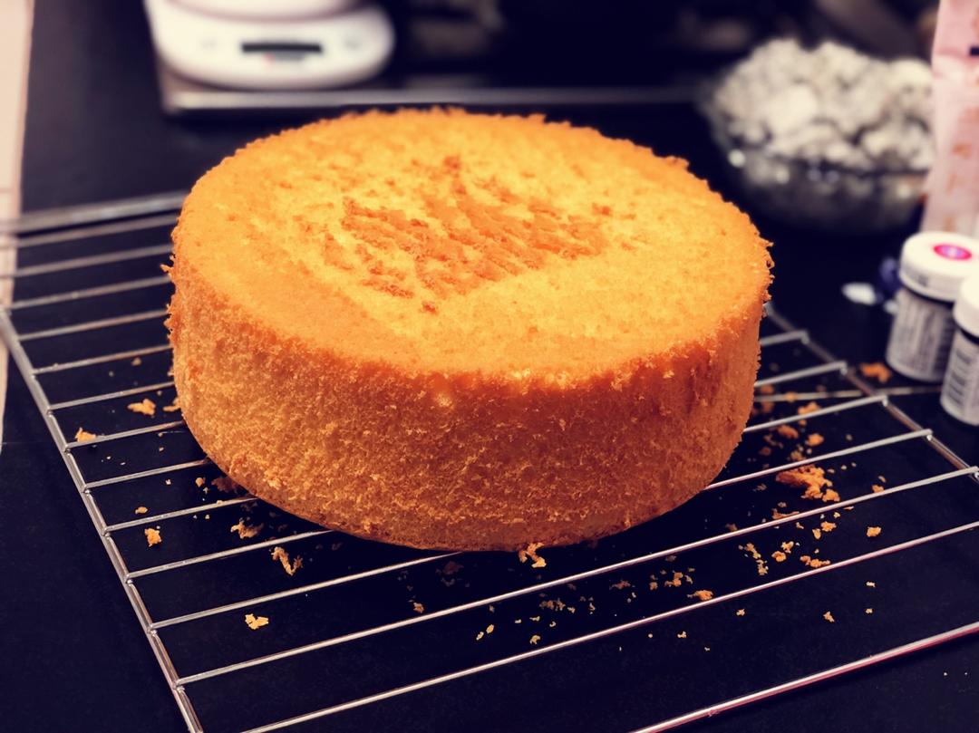 八寸戚风蛋糕
