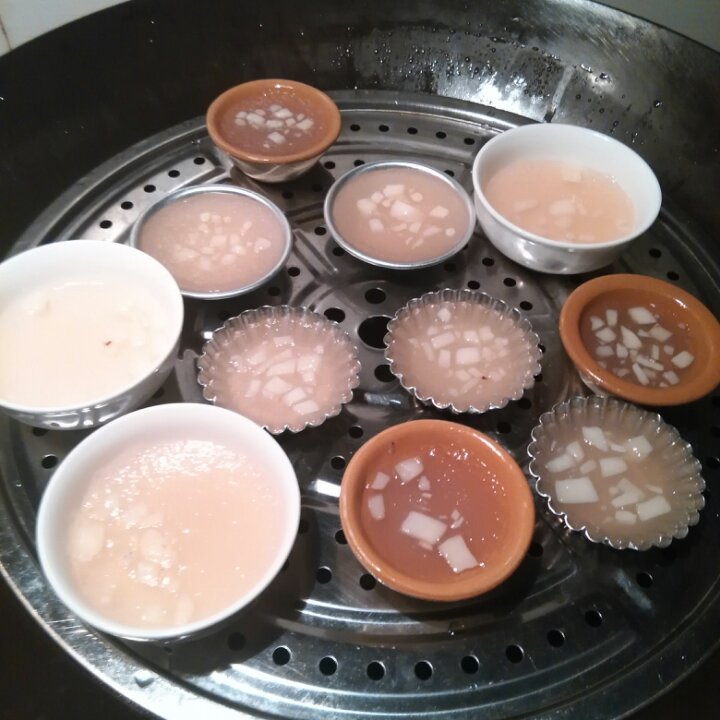 蜜豆钵仔糕