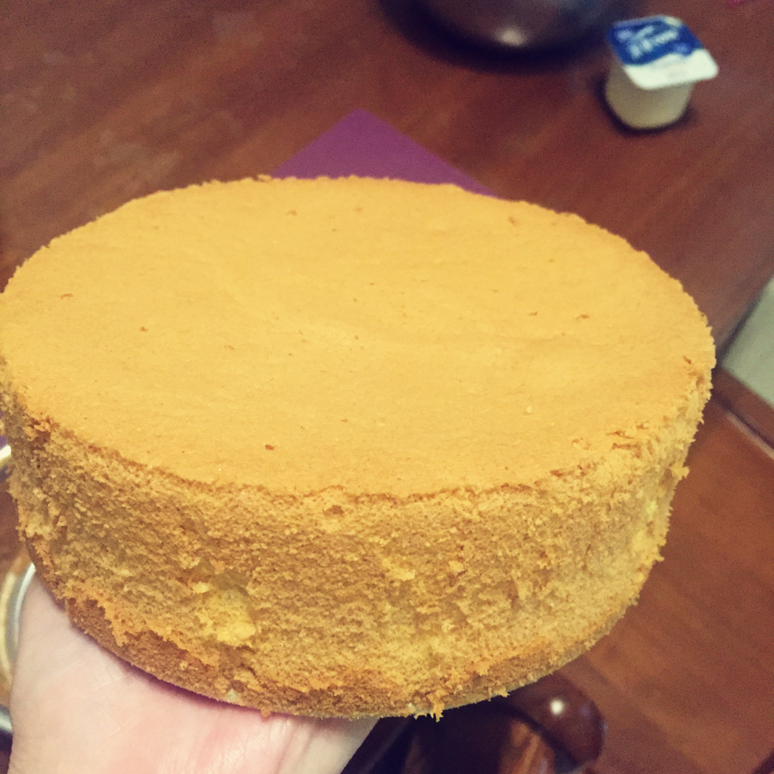 6寸戚风蛋糕（2蛋）