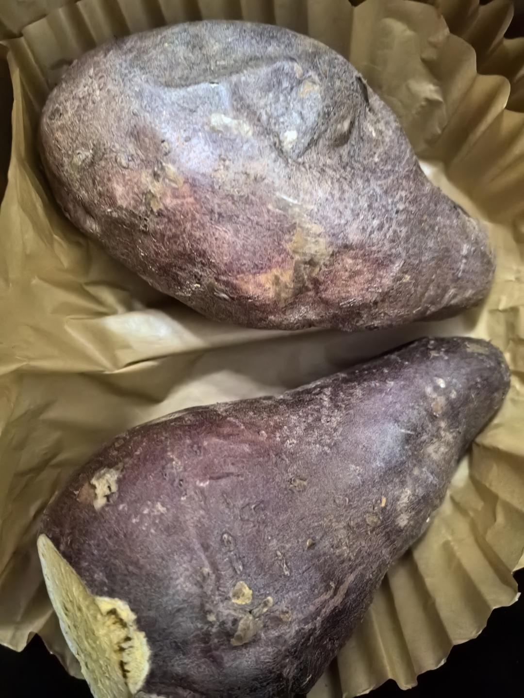 空气炸锅烤红薯(超级简单)
