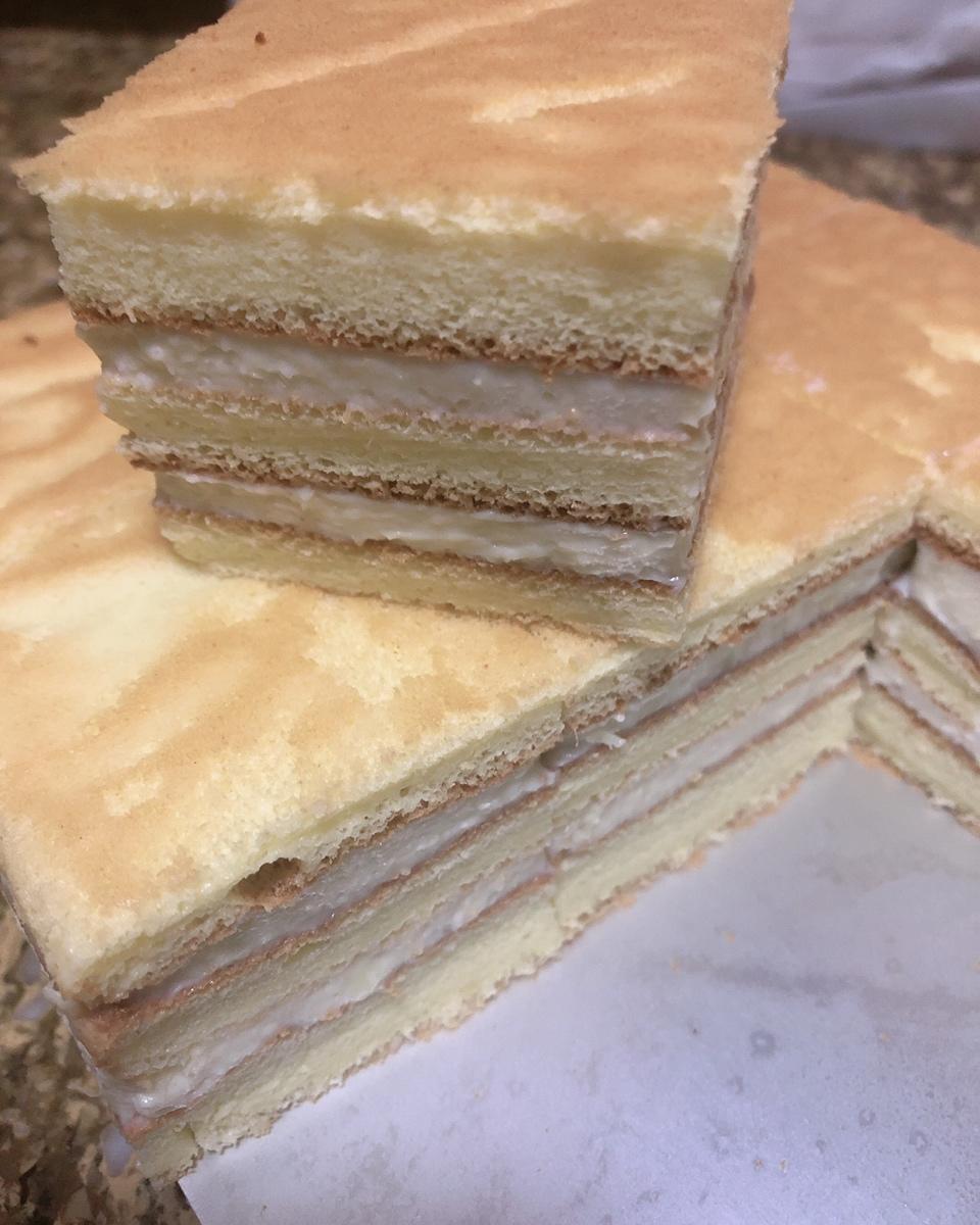 巨巨巨好吃戚风榴莲冻芝士蛋糕