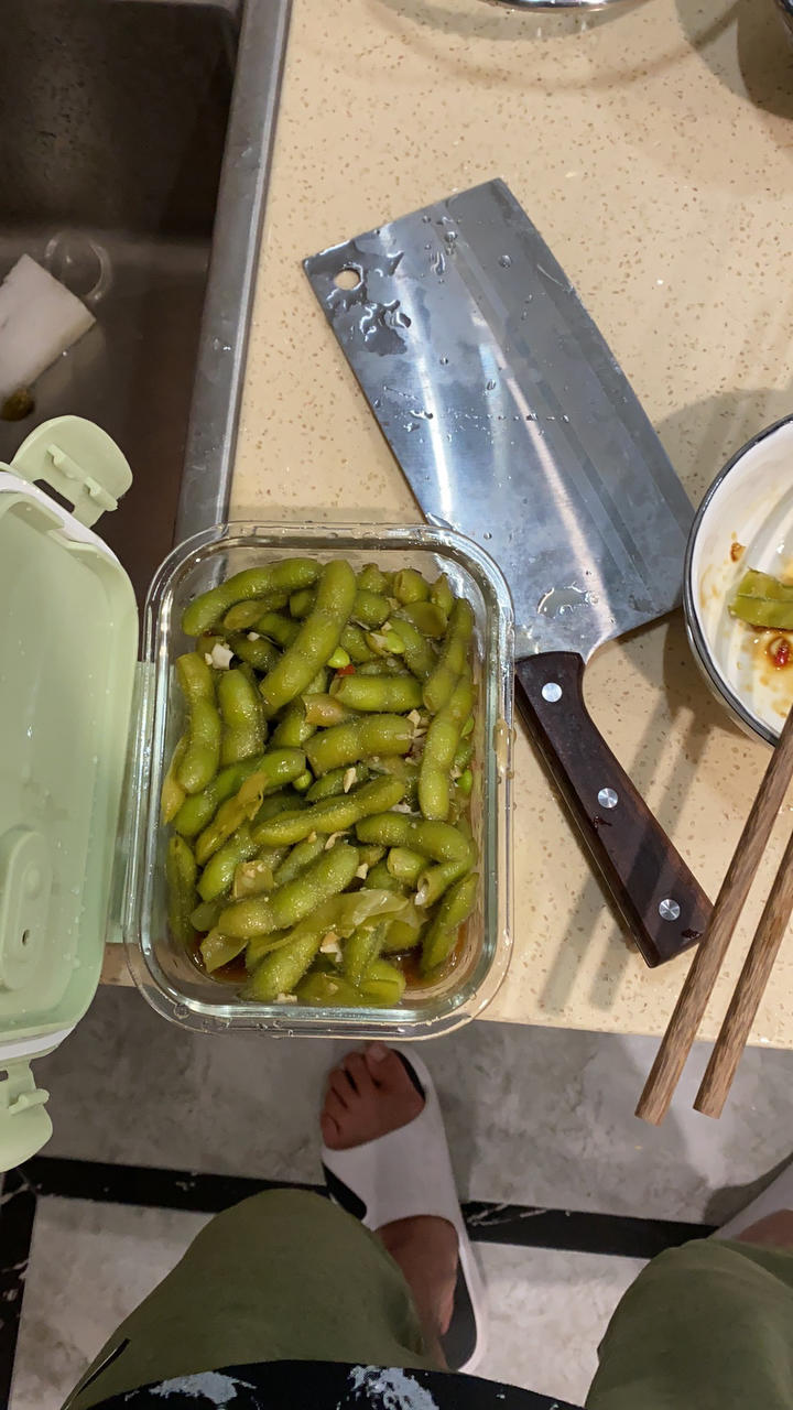 15-20分钟搞定的盐水毛豆