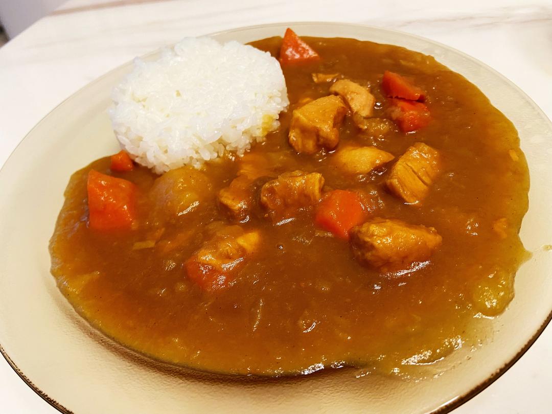 懒人手残党福音 鸡肉咖喱      隔离食记1⃣️2⃣️的做法