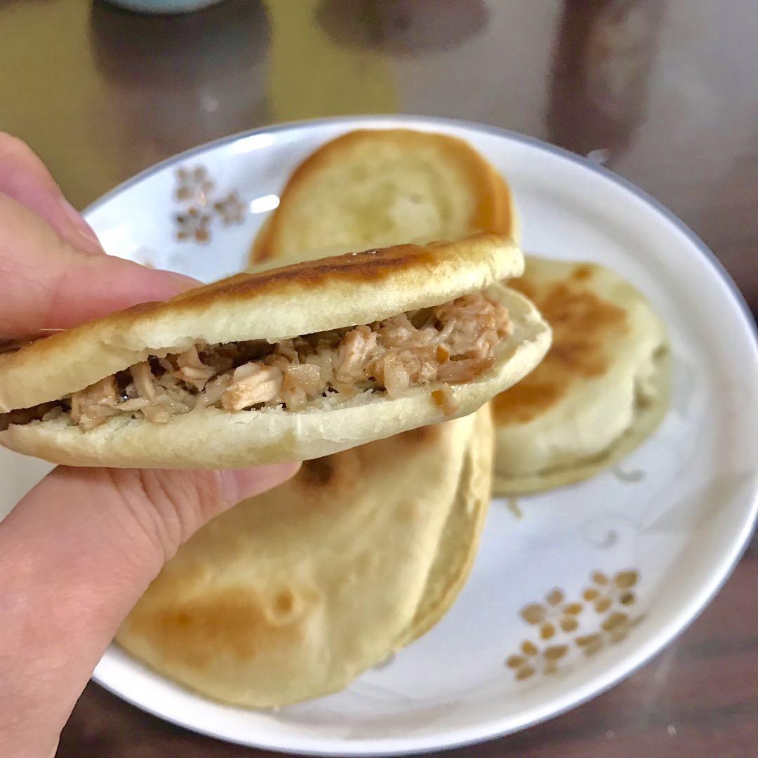 抹嘴-肉夹馍的肉和蛋，不放油版本