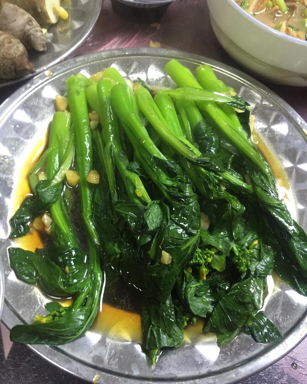 白灼菜心