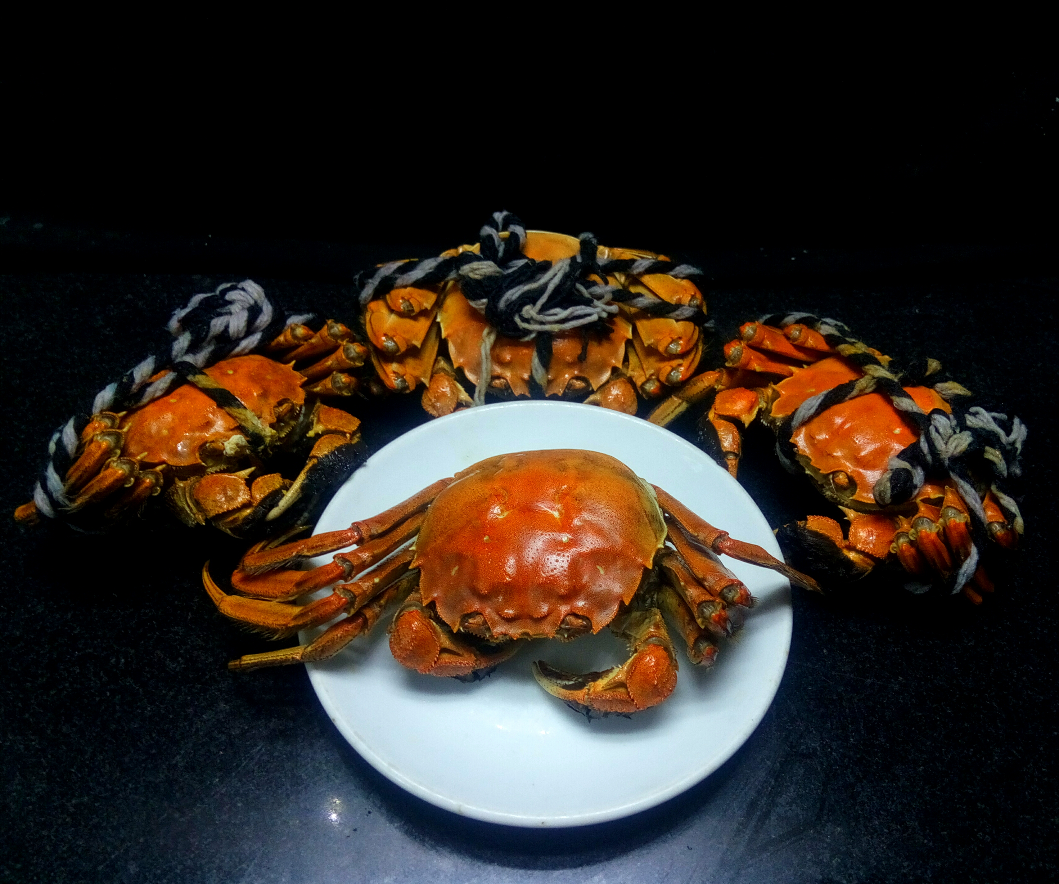 看图做菜之：清蒸大闸蟹的做法