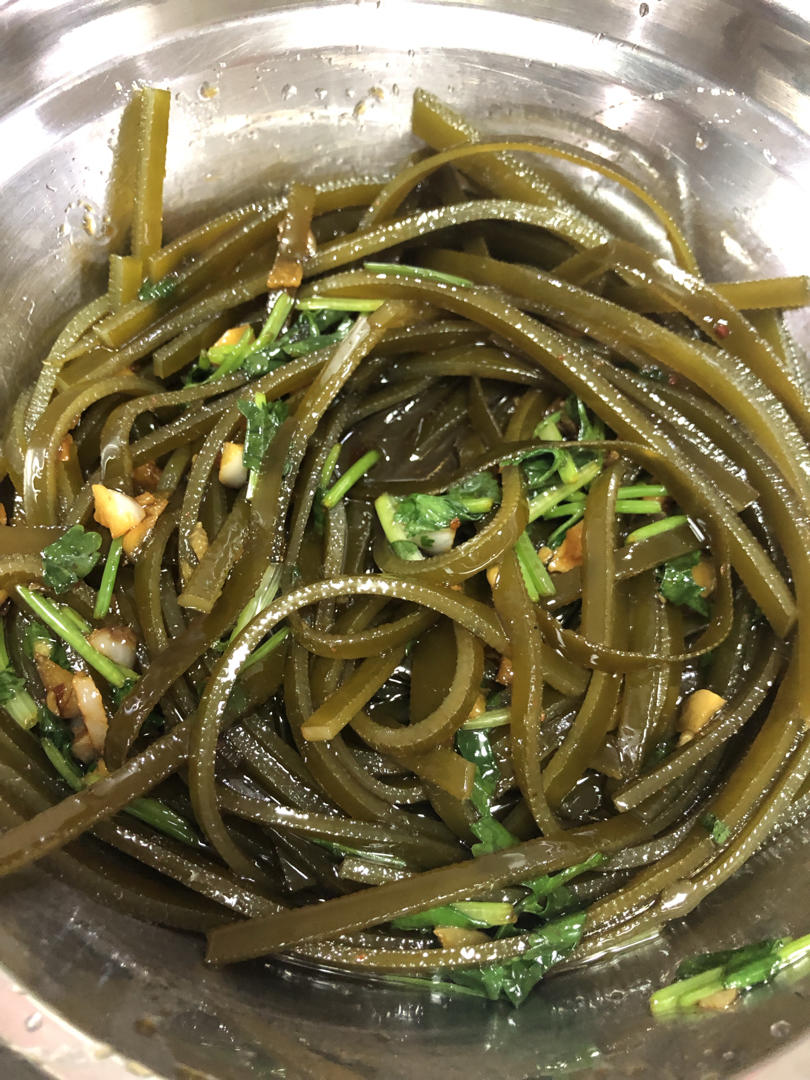 凉拌酸辣海带丝