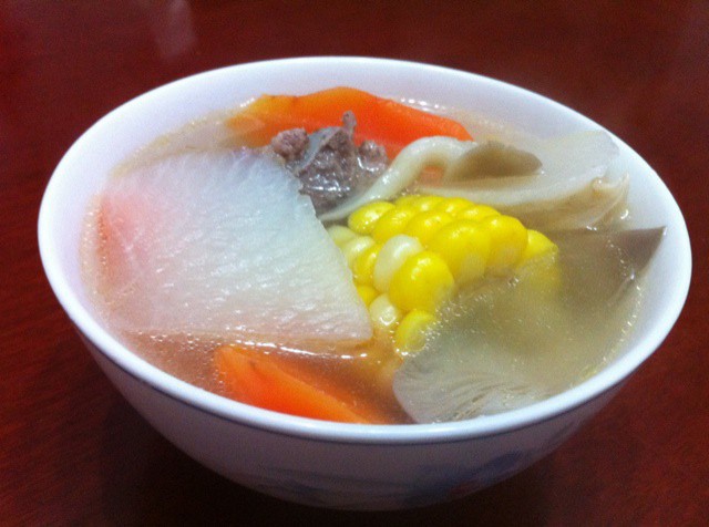 胡萝卜排骨汤