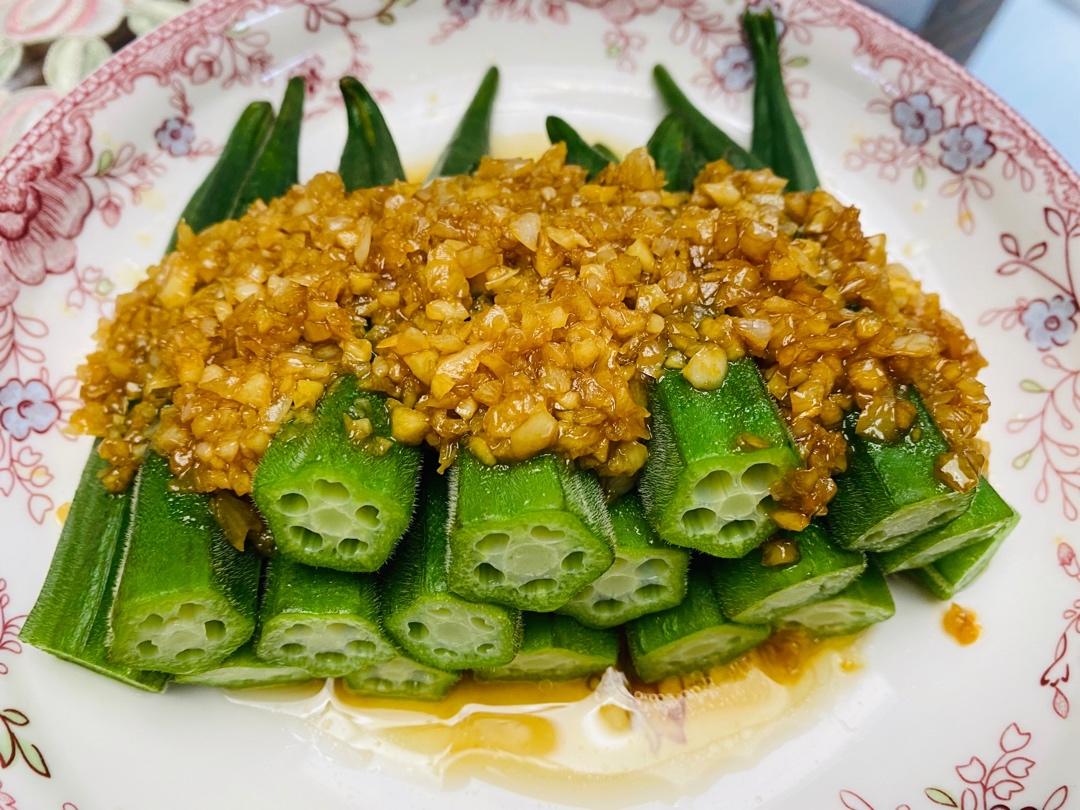 蒜蓉秋葵