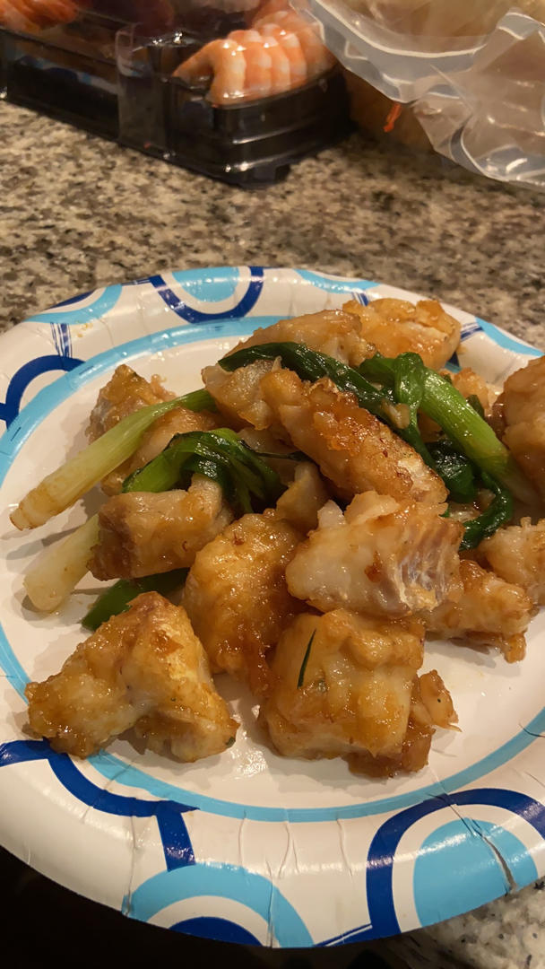 超下饭の香葱烧鳕鱼