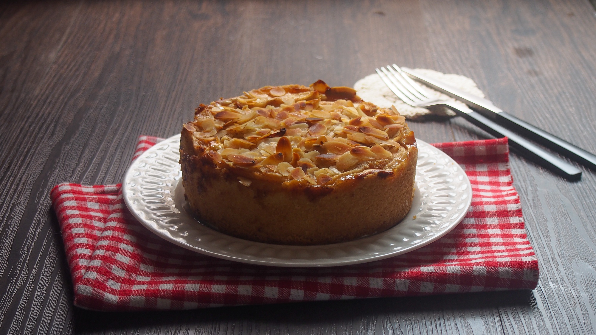 鱼仙_做的apple tart(苹果塔)