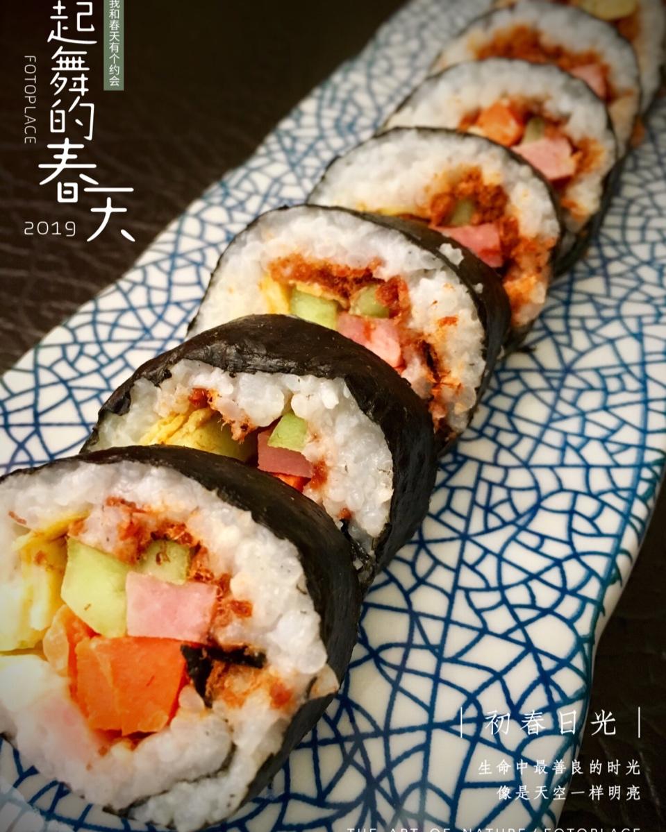 简单寿司/鸡蛋寿司/反转寿司/花样寿司/紫菜包饭