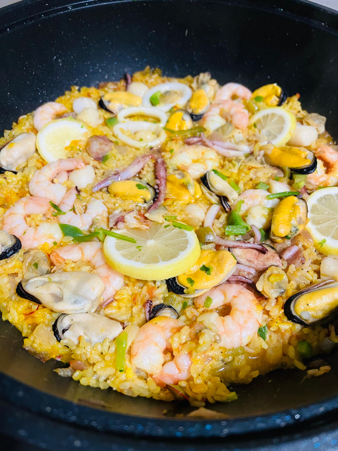 【曼食慢语】Seafood Paella 西班牙海鲜饭