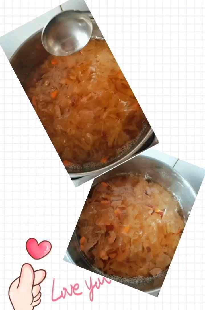 冰糖银耳红枣汤
