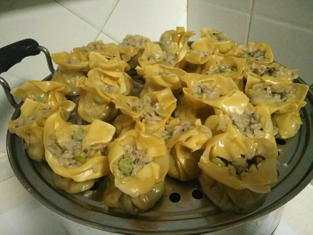 馄饨皮小烧卖|一口烧|