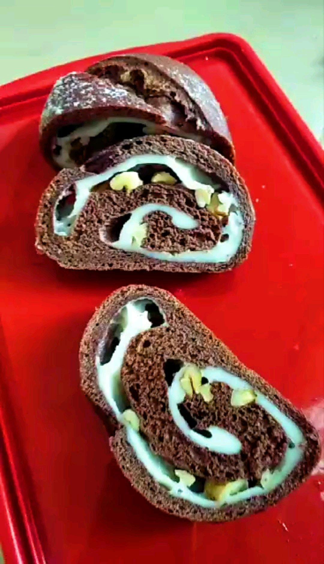 可可麻薯软欧