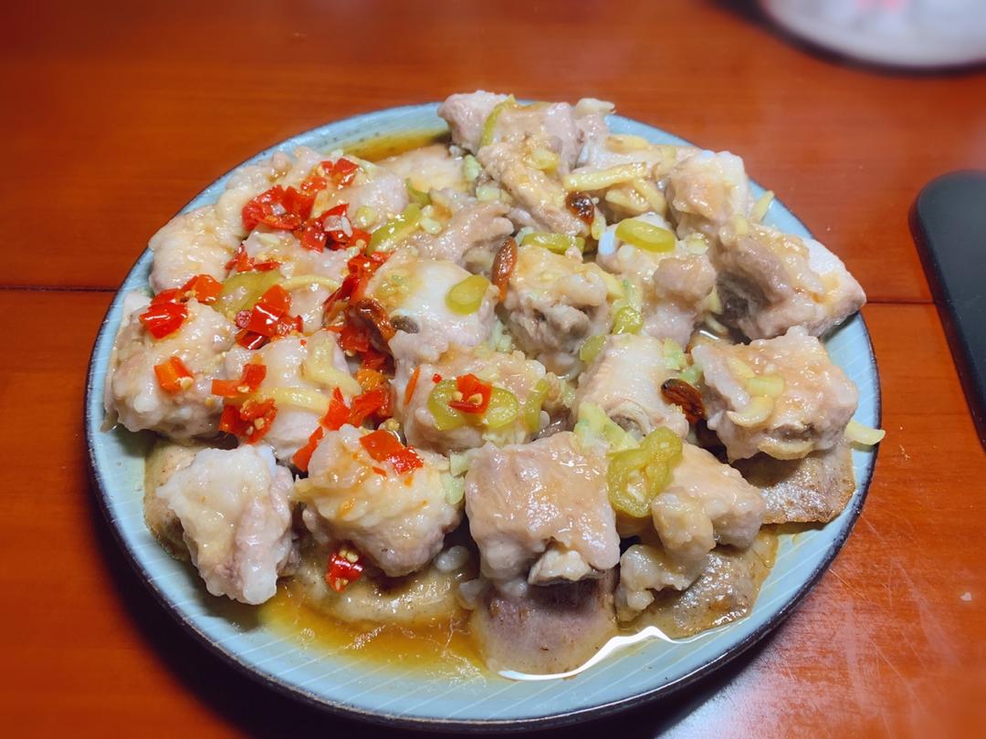 豆豉蒸排骨