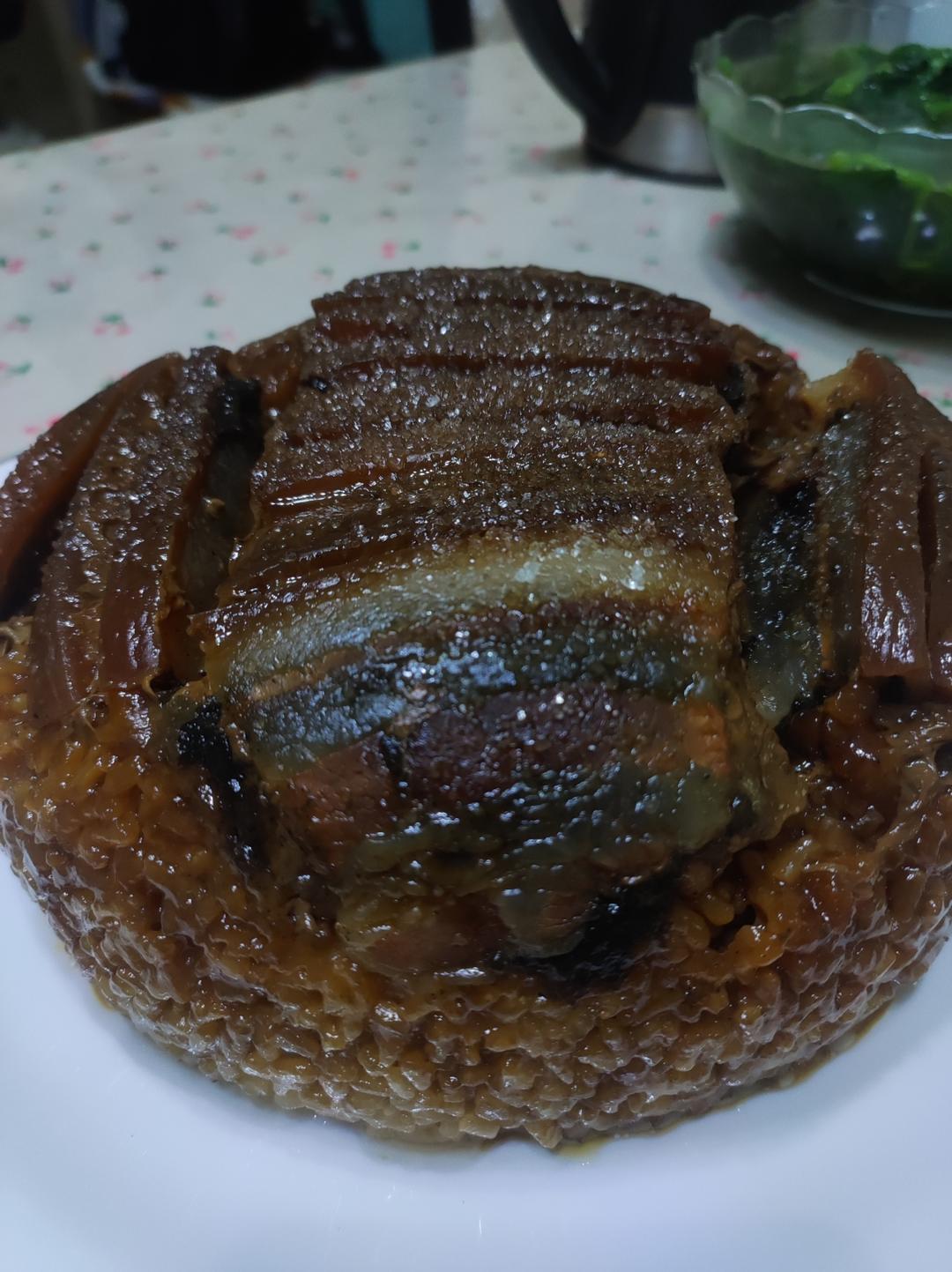 简单易操作的甜烧白(九大碗之一)