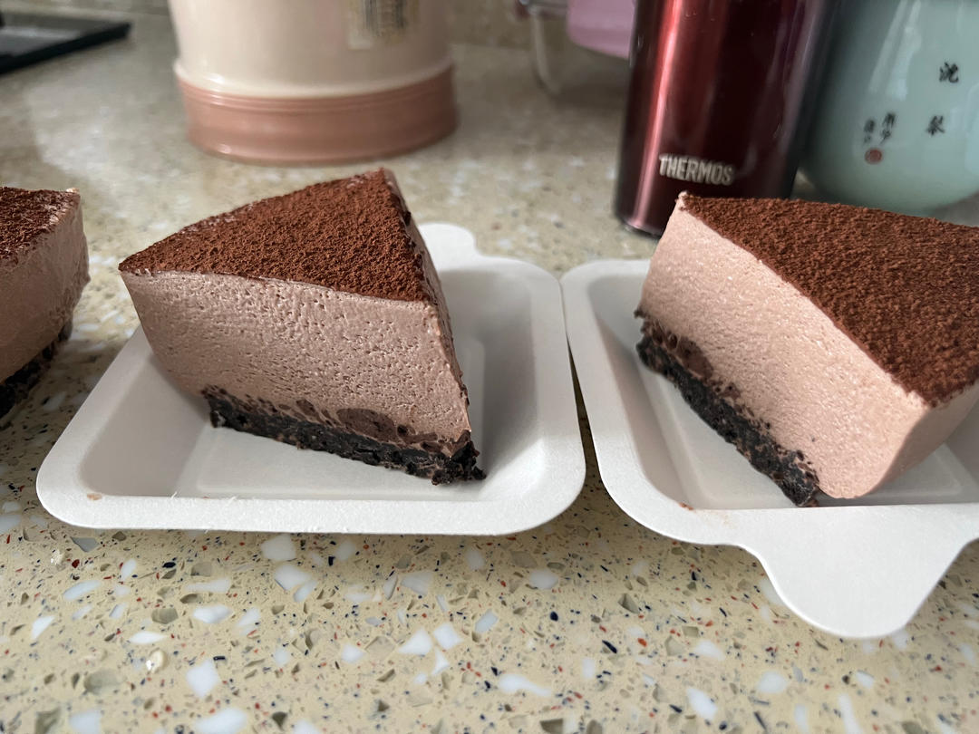 免烤箱❗️入口即化❗️巧克力慕斯蛋糕❗️