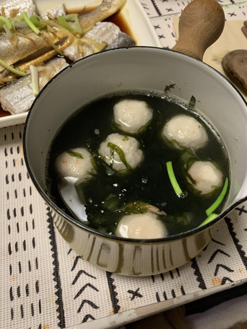 清淡虾丸汤