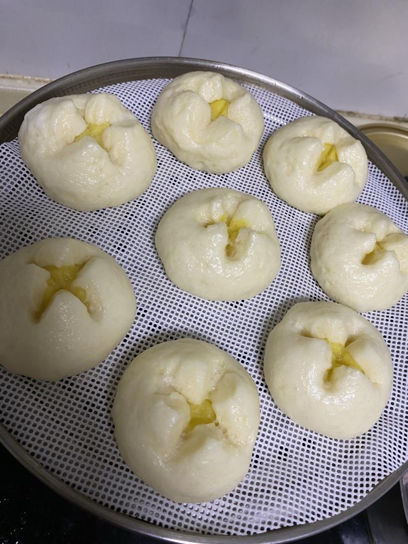 奶黄馅儿和奶黄包