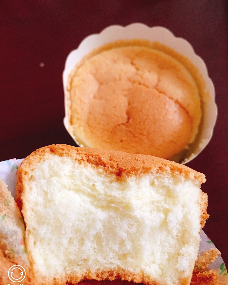 北海道纸杯蛋糕|不爆面不塌腰不皱皮