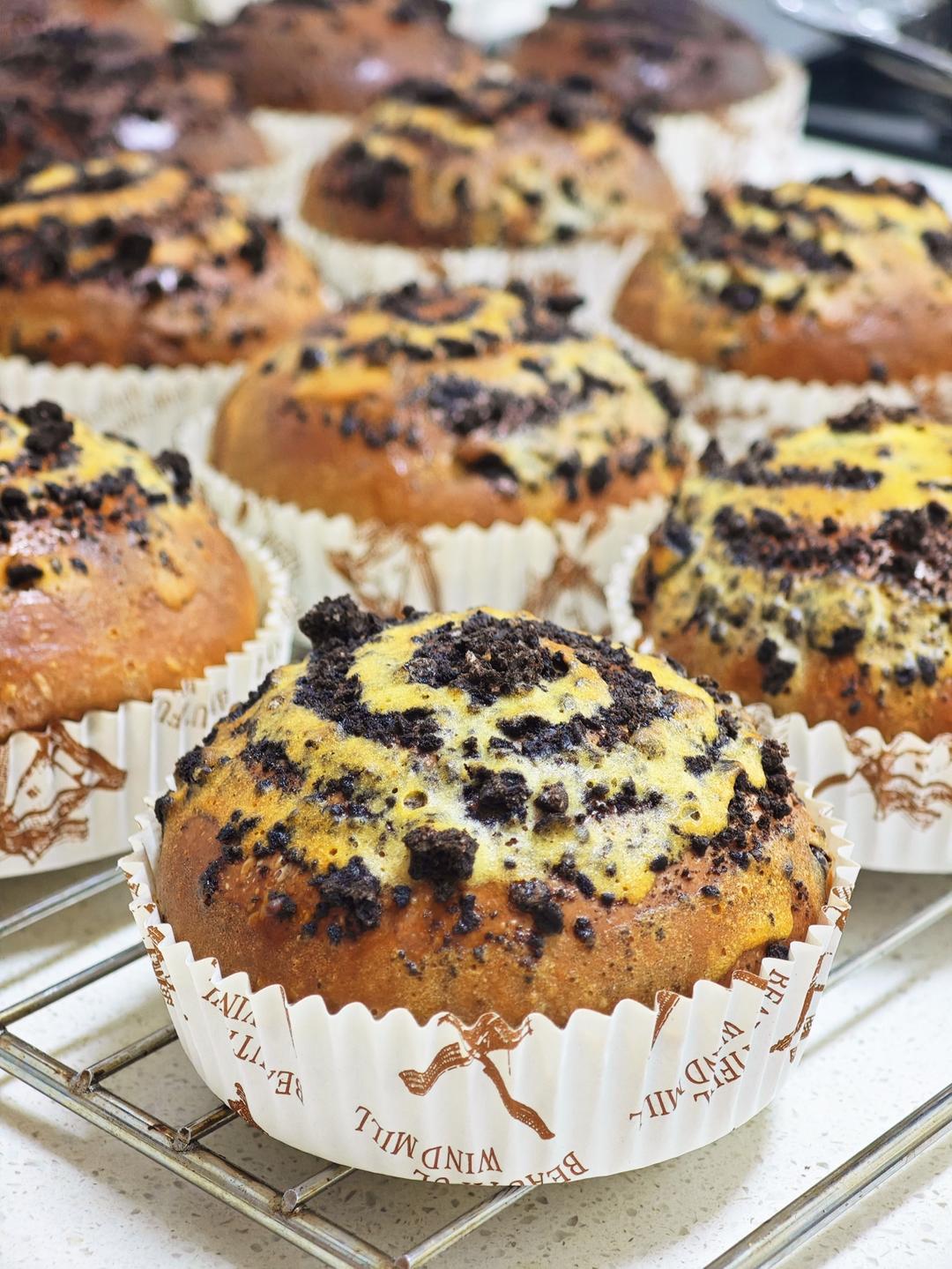 巧克力爱好者必做！巧克力雷神面包~