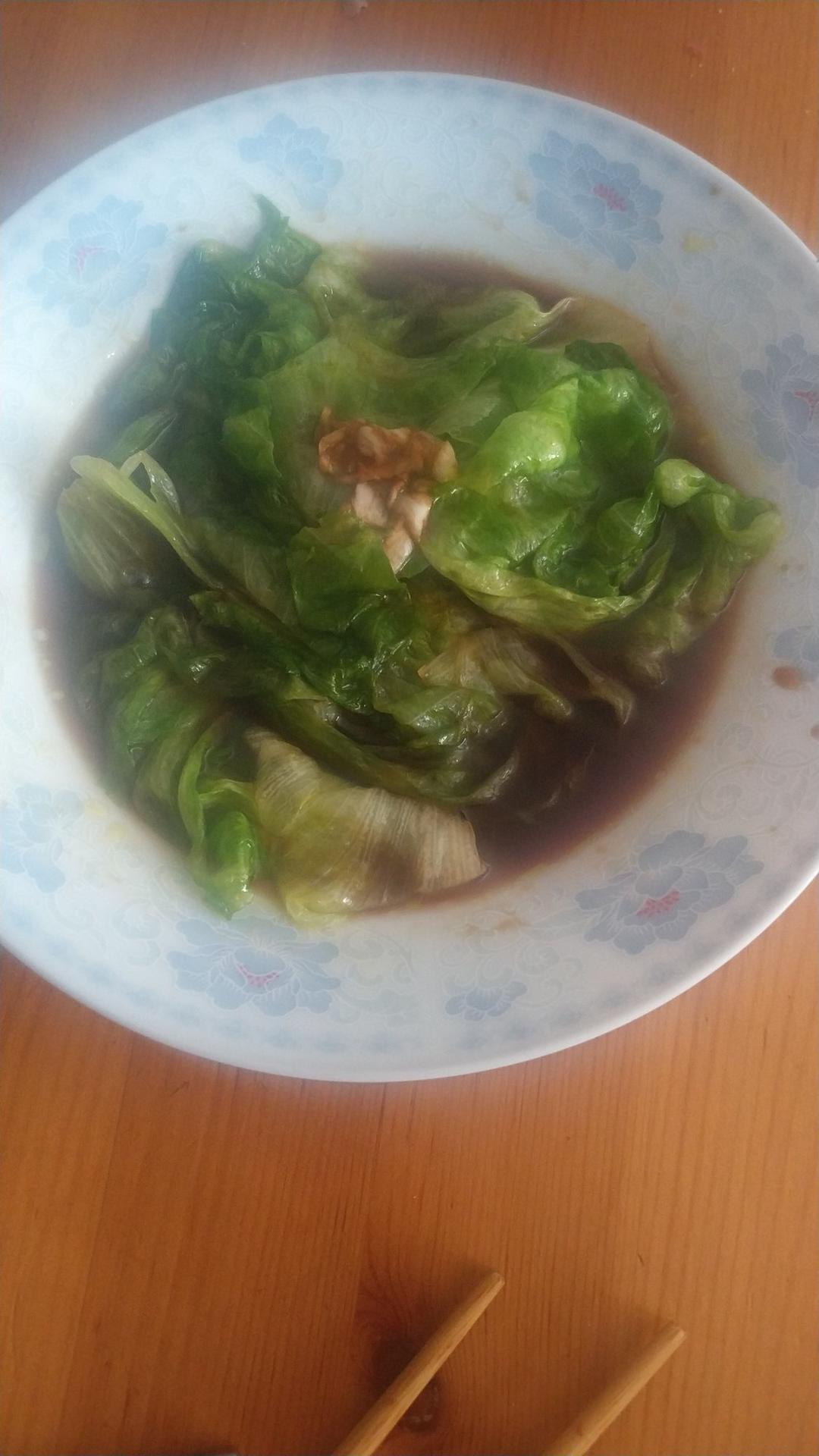 凉拌生菜