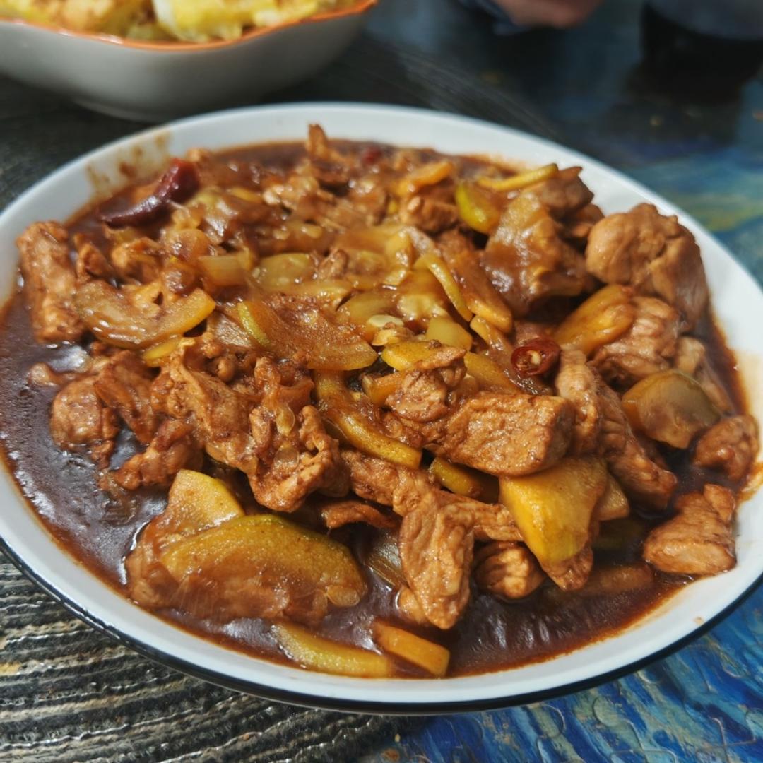 西葫芦炒肉