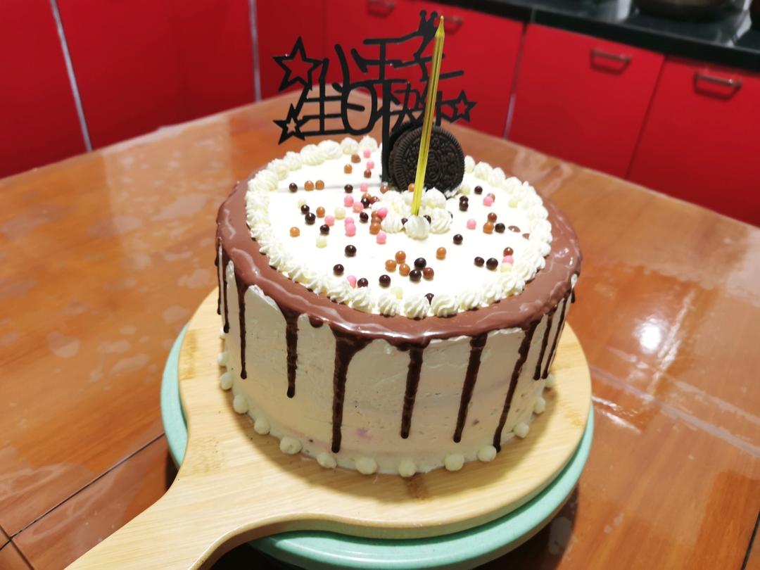 『老李出品』完美的淋面生日蛋糕（6寸、8寸）简易高端0失败
