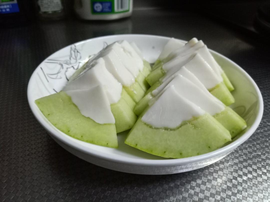 香瓜椰奶冻