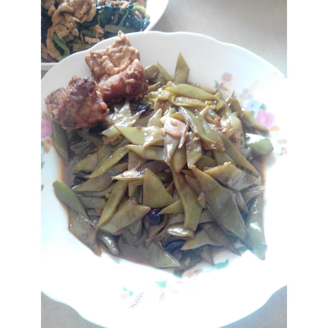 素炒扁豆(豆角、四季豆)