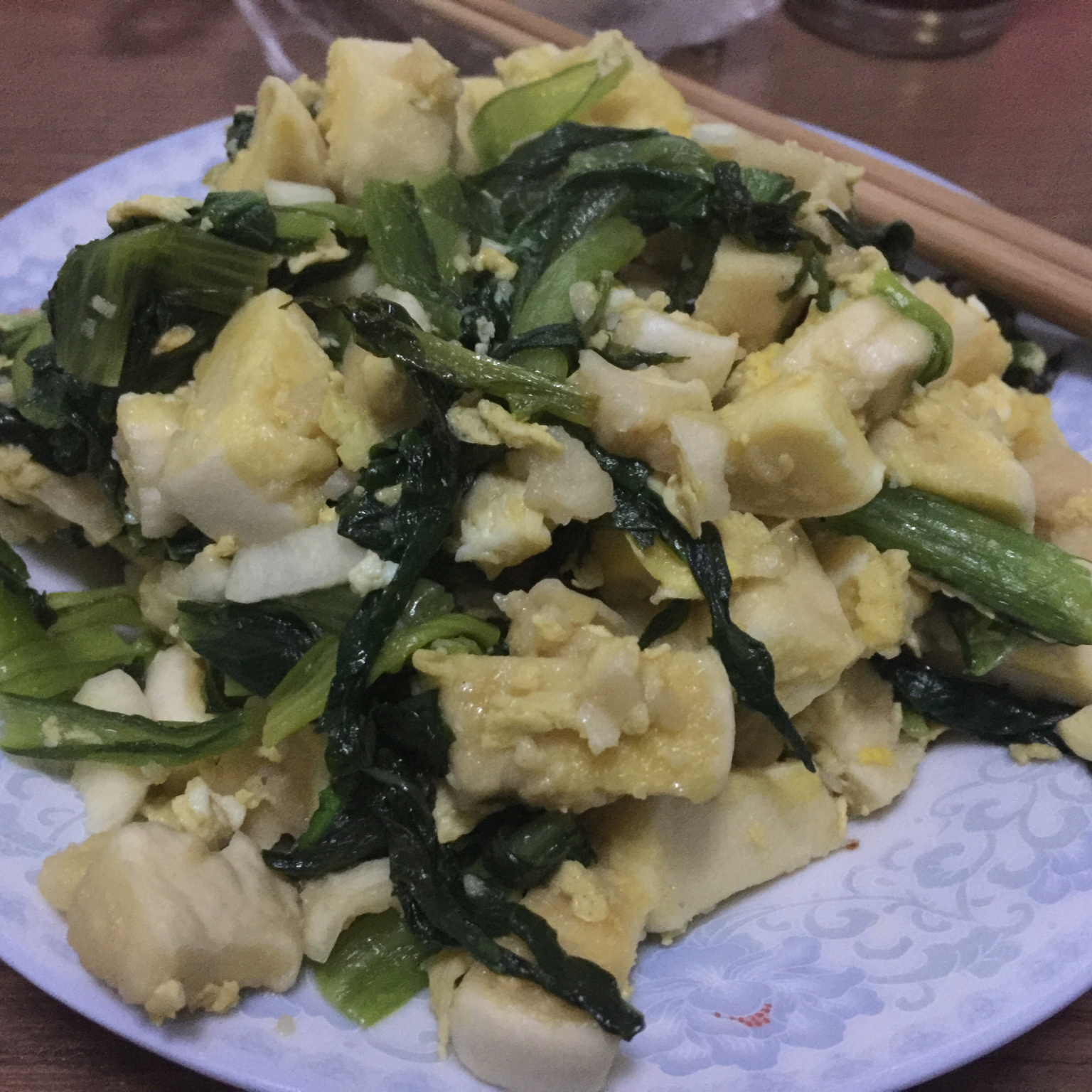 zmxgarnett做的白菜炒馒头