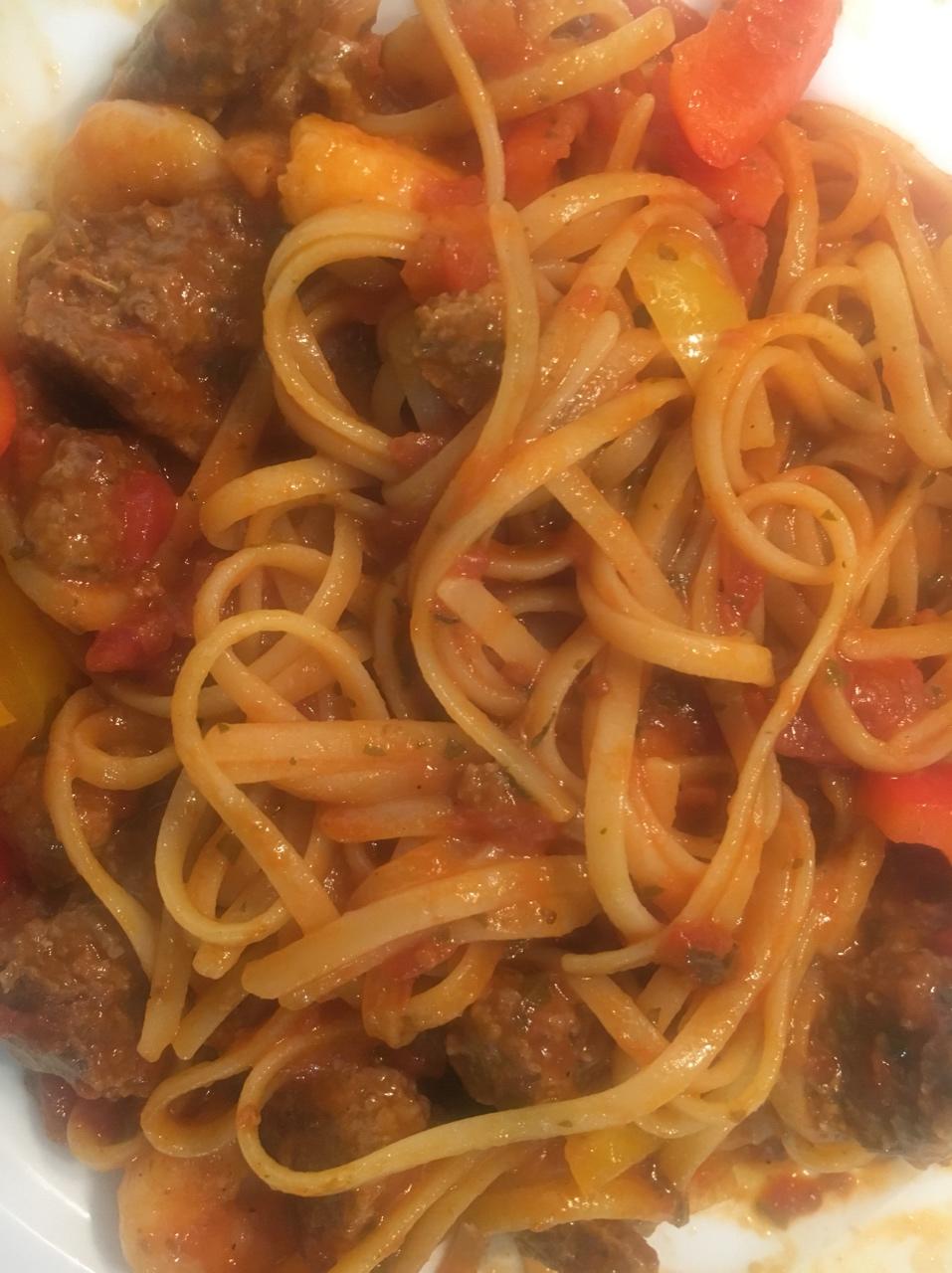 鲜虾意面/Linguine with Shrimp