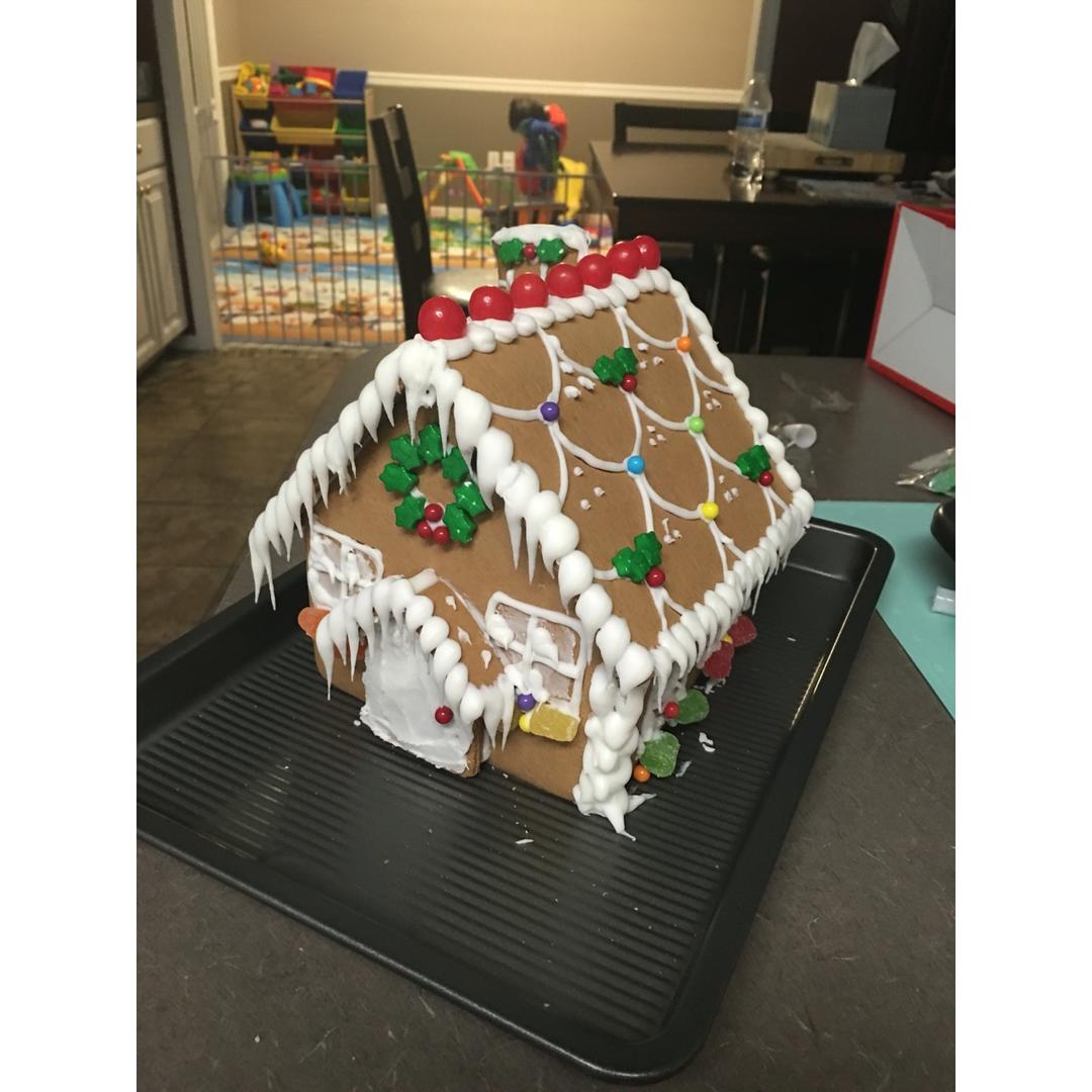 圣诞节姜饼屋（超详细）