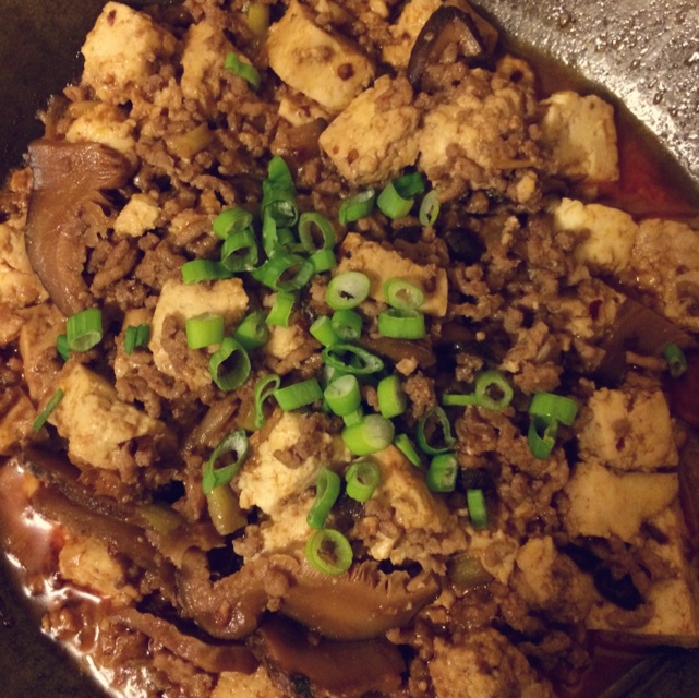 肉末香菇豆腐