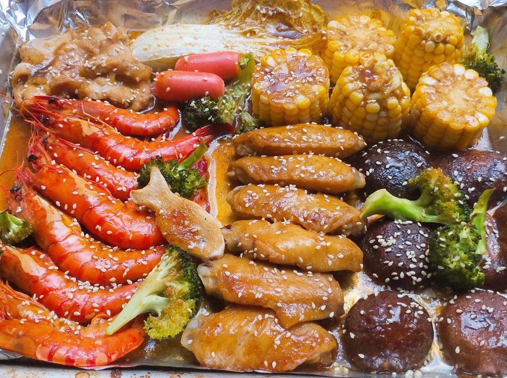 自制烤箱版烧烤，简单好吃过烧烤摊
