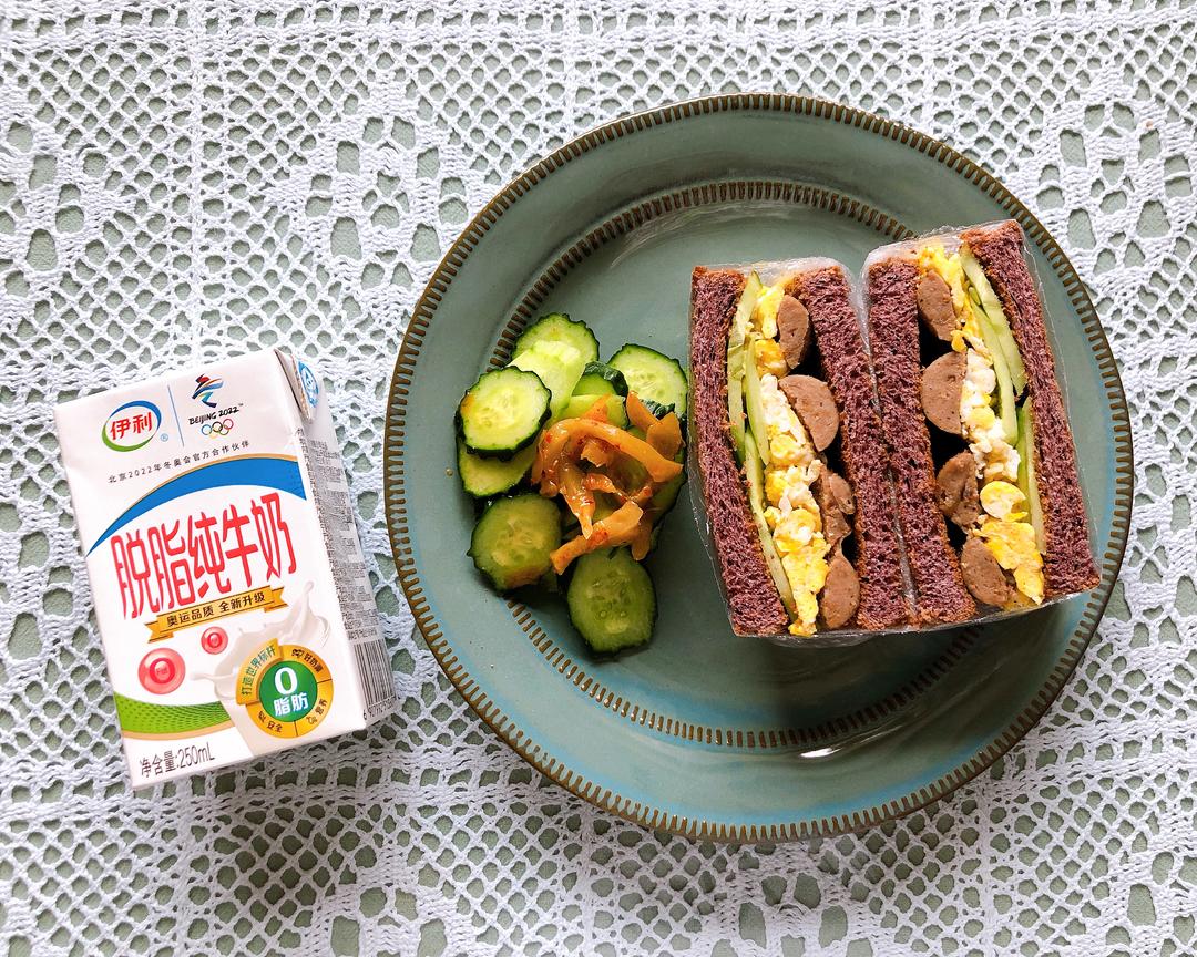 纯奶手撕吐司的做法 步骤1