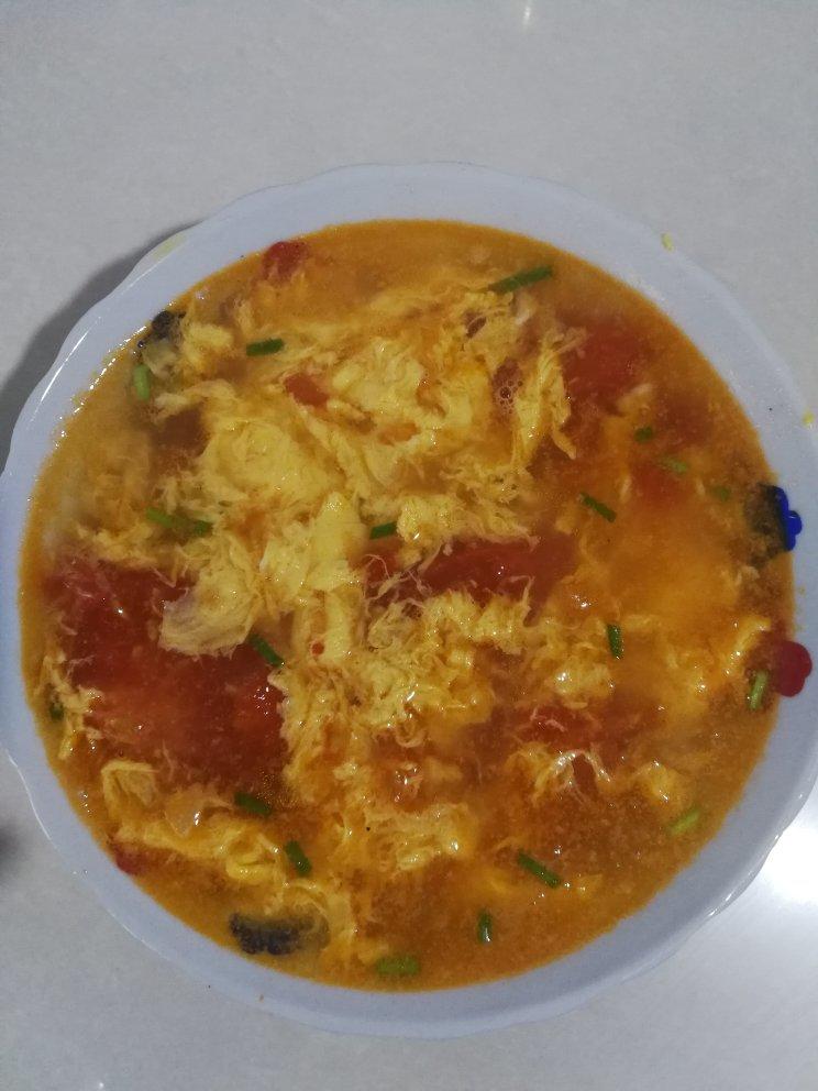 西红柿鸡蛋汤