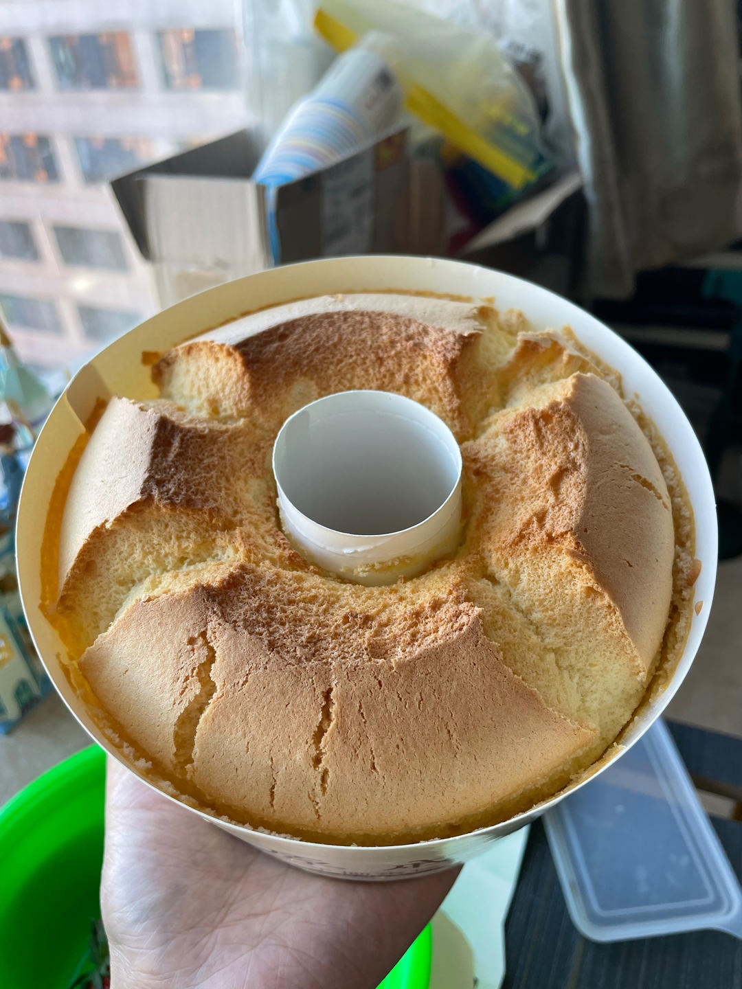 戚风蛋糕 性感裂纹烟囱戚风