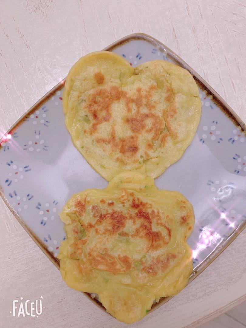 牛油果鸡蛋饼（电饼铛无油版）