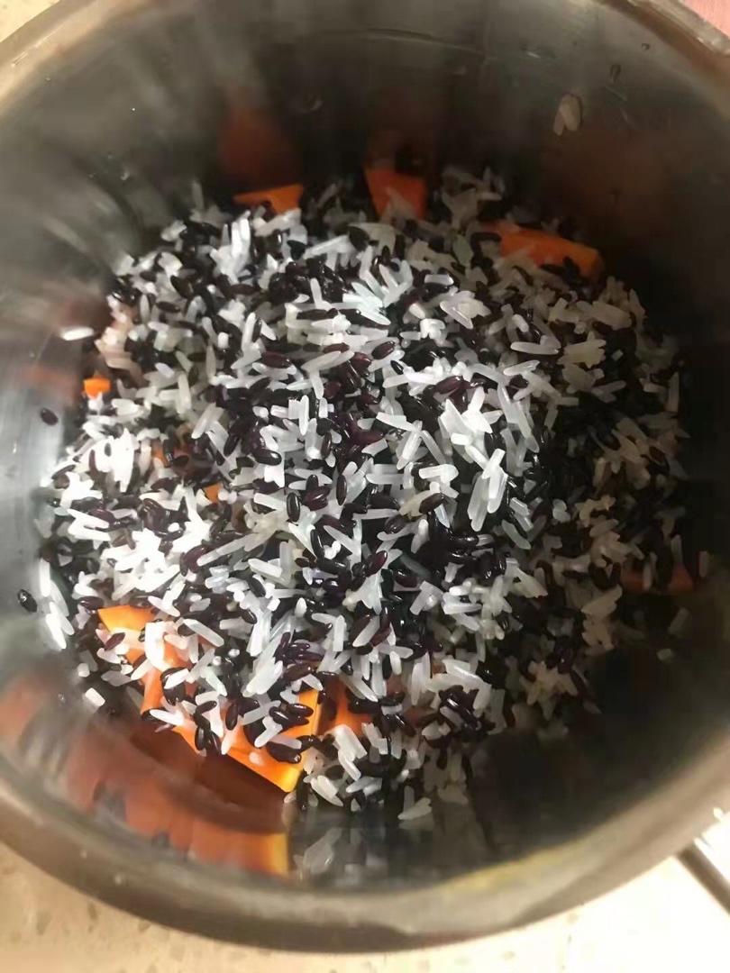 杂粮南瓜饭【2月北鼎养生壶食谱】