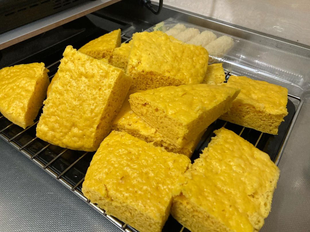 南瓜玉米面发糕