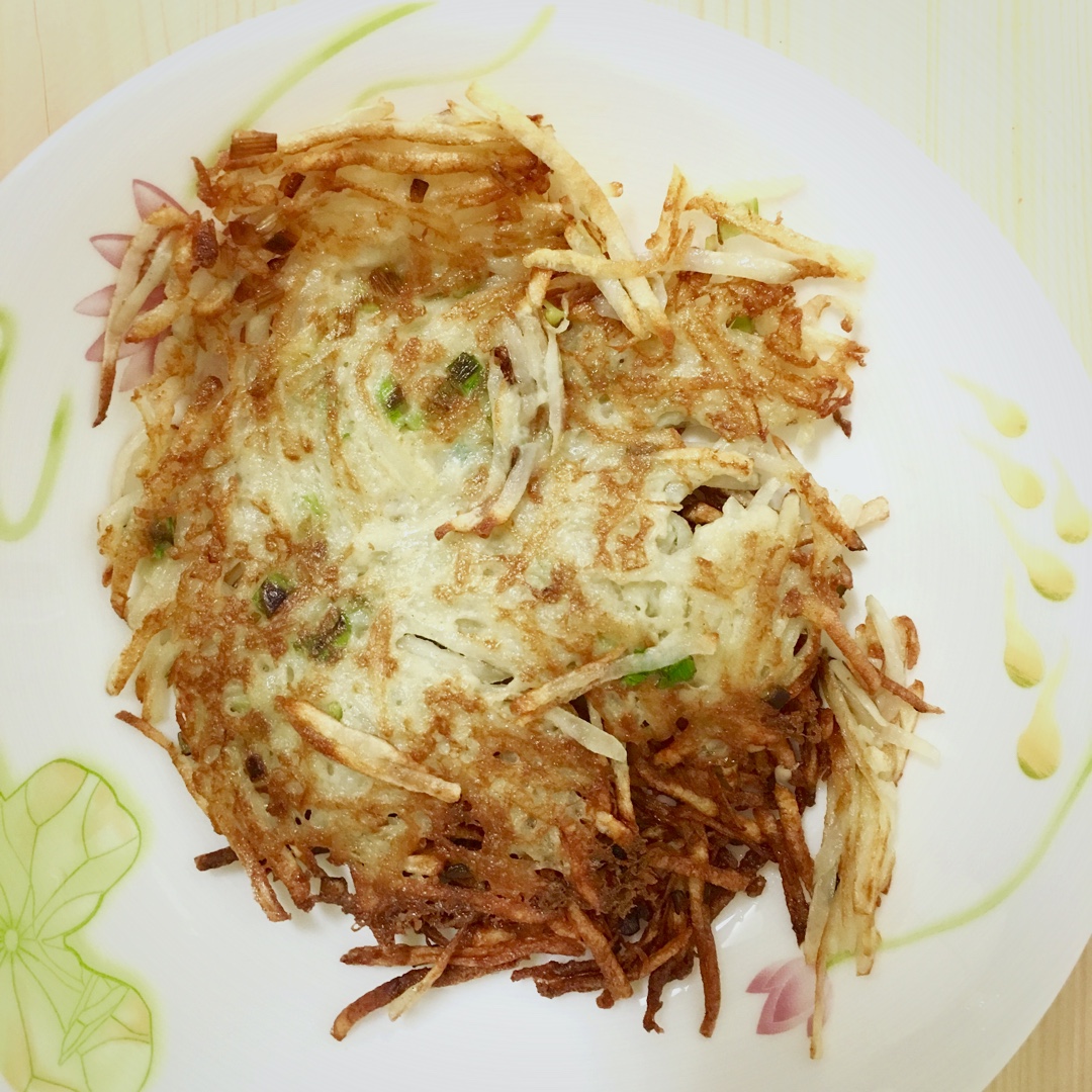 土豆丝煎饼