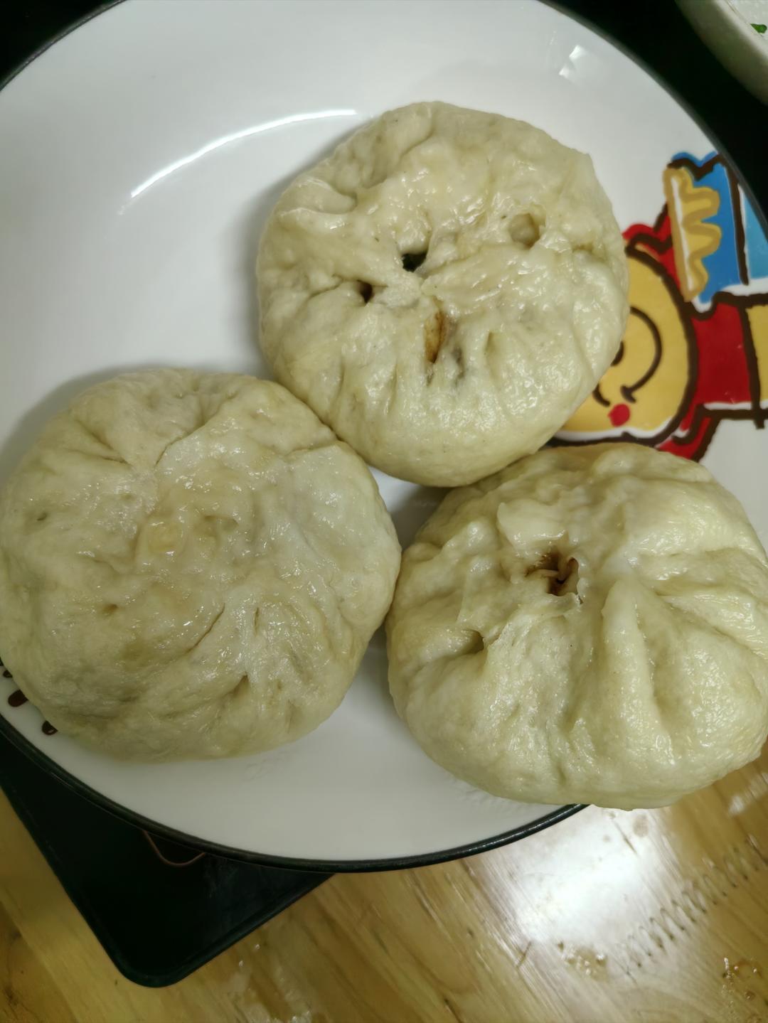 皮薄馅儿大的粉丝肉末包子（馅料做法）