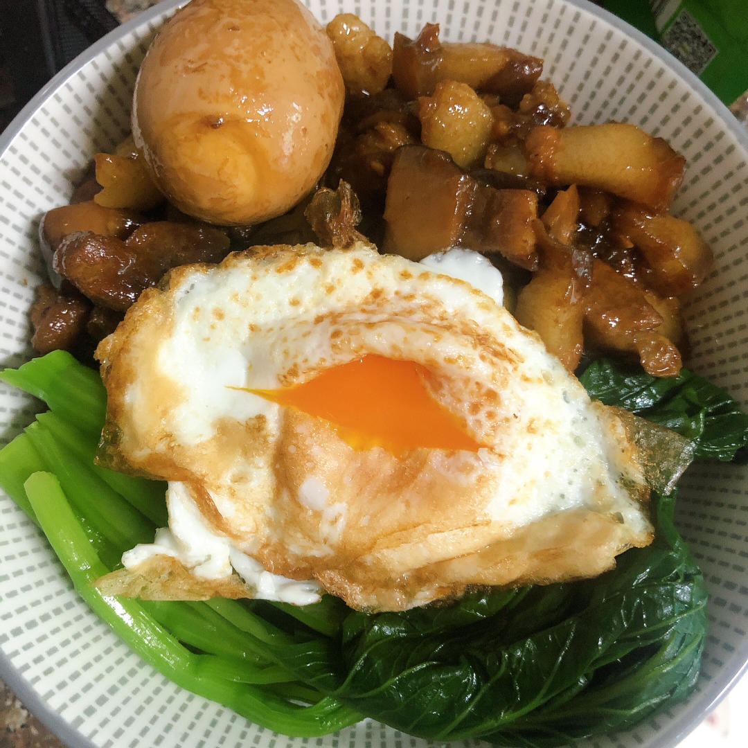 好吃到停不下来的卤肉饭