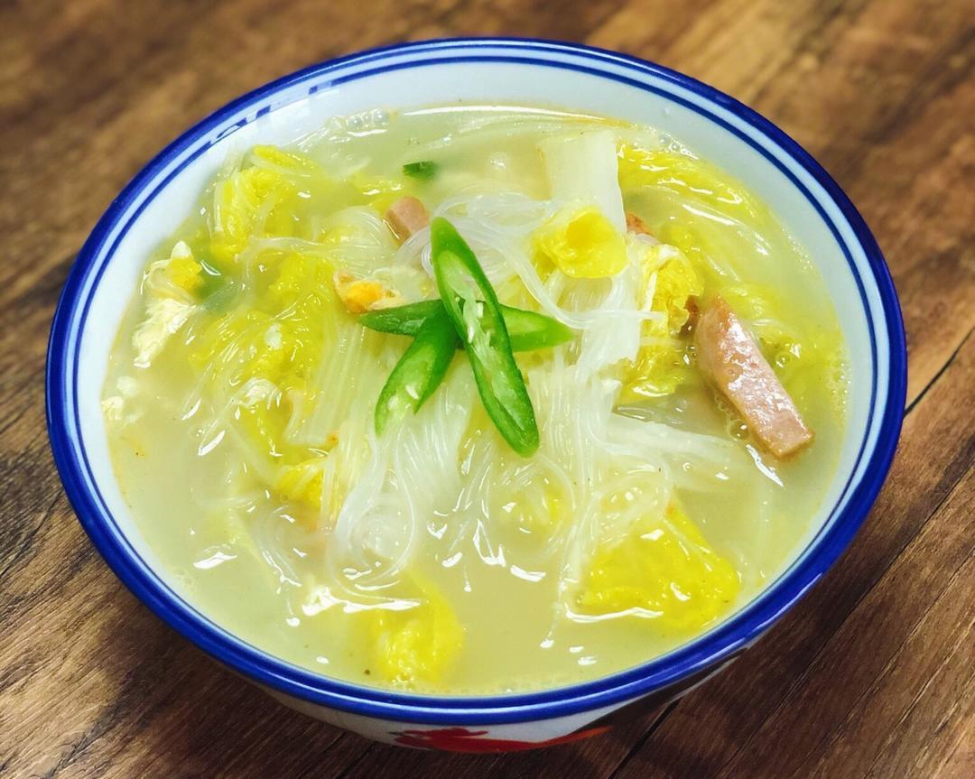 白菜鸡蛋汤