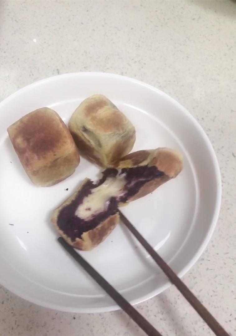 【爆浆紫薯仙豆糕】