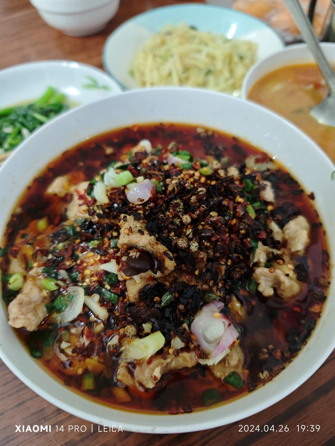 水煮肉片（吃不够的下饭菜）