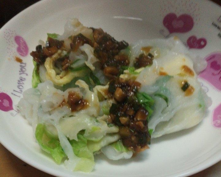 预制粉做肠粉的做法